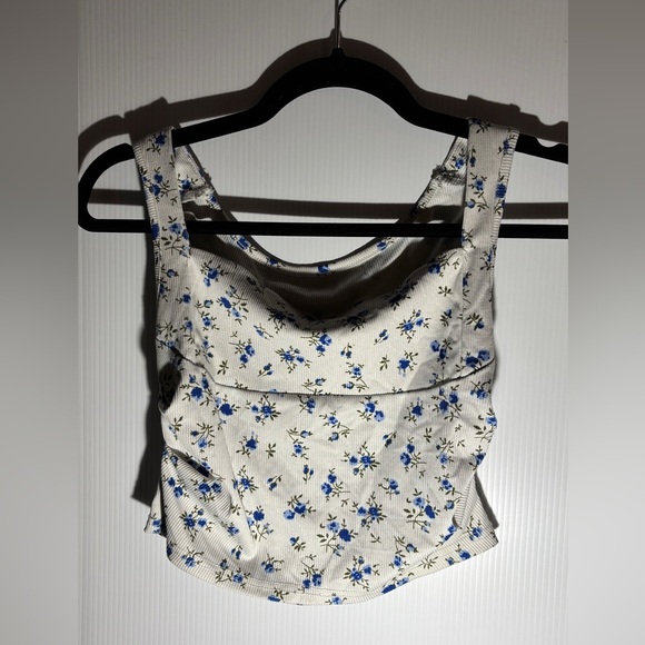 SHEIN Other - Floral Blue and White kids Top